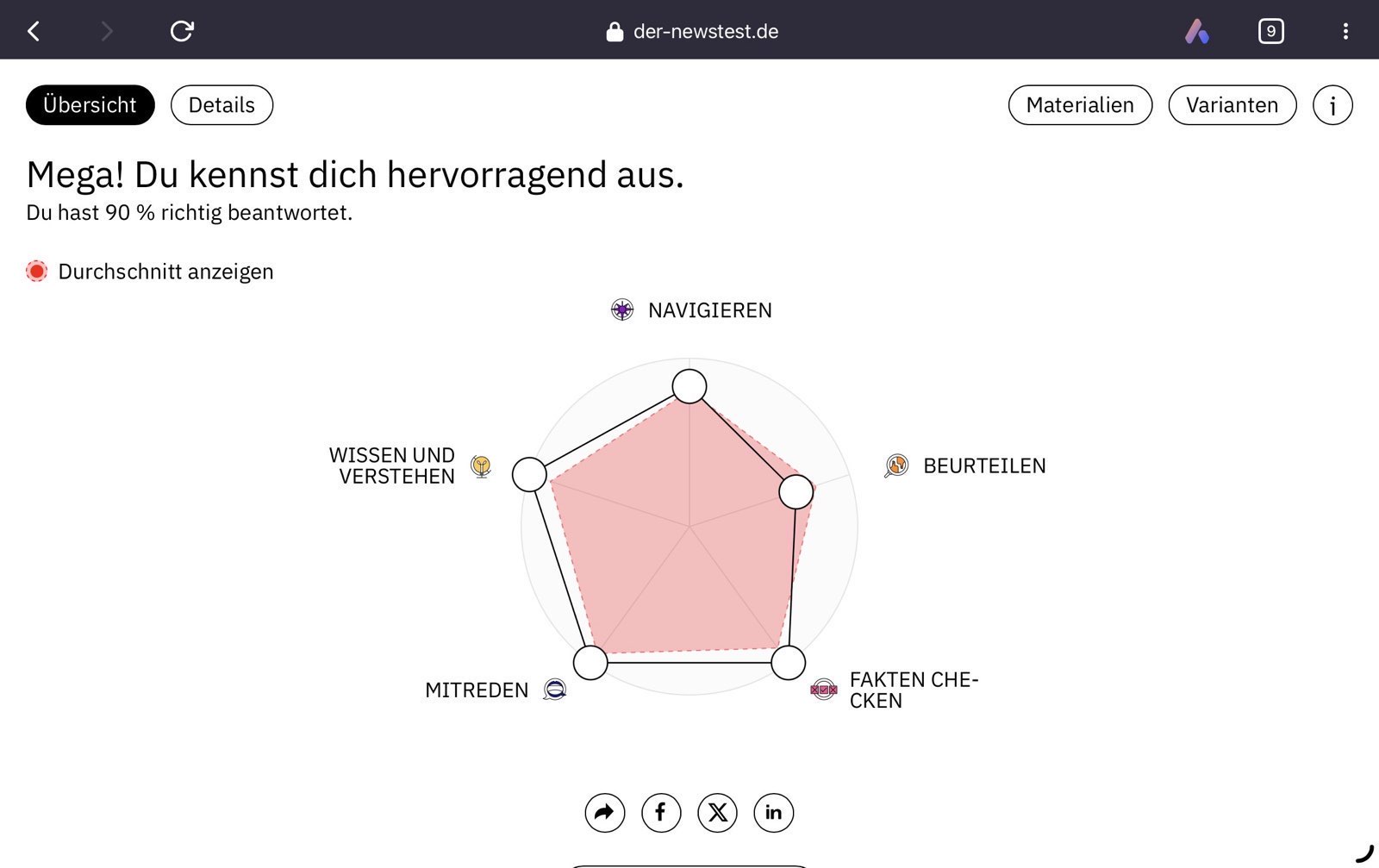 Teste Dich und schau ob du schlauer bist als ich.